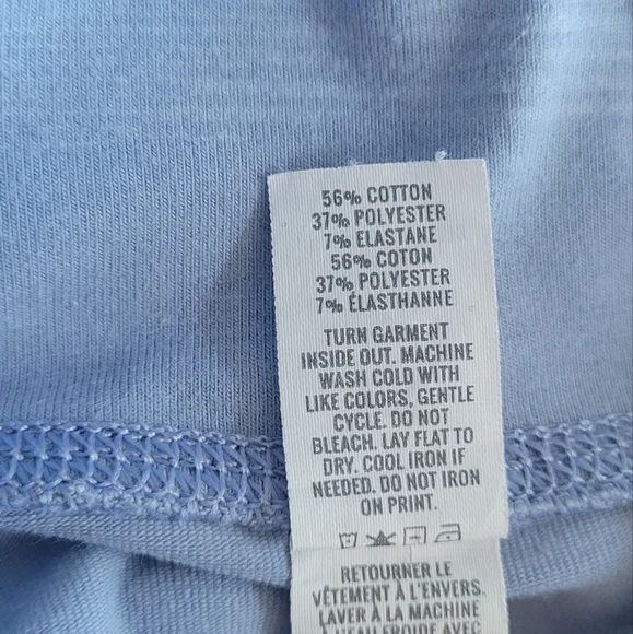 Aerie Blue Biker Shorts - Picture 7 of 9